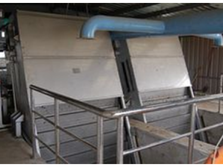GF series mesh type stepped grille cleaning machin